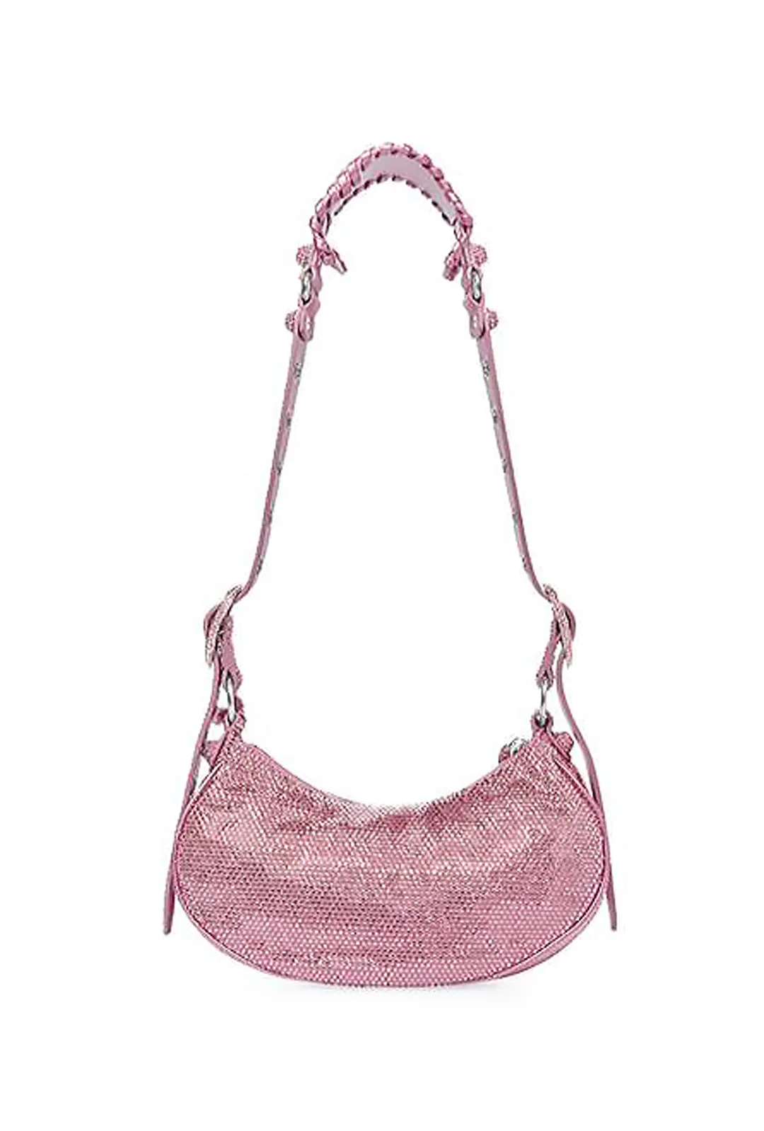 BRICKELL - RHINESTONE STUD HOBO BAG