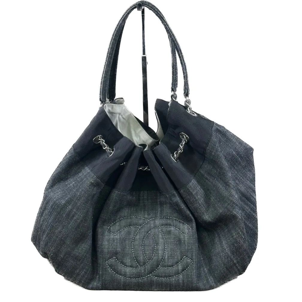 Chanel Coco Cabas Denim Hobo XL