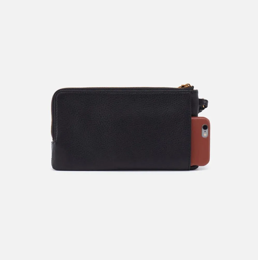 Dayton Wristlet in Black by Hobo