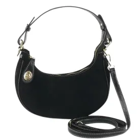 Emery Suede Shimmer Hobo