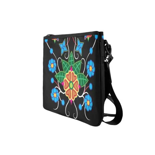 Floral Beadwork-02 Slim Clutch Bag