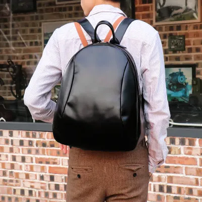 Full Grain Leather Backpack Vintage Backpack Travel Backpacks