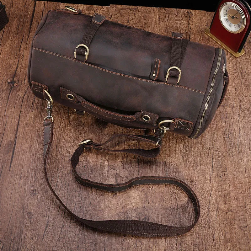 Handmade Vintage Leather Backpack Travel Backpack Messenger Bag Sling Bag