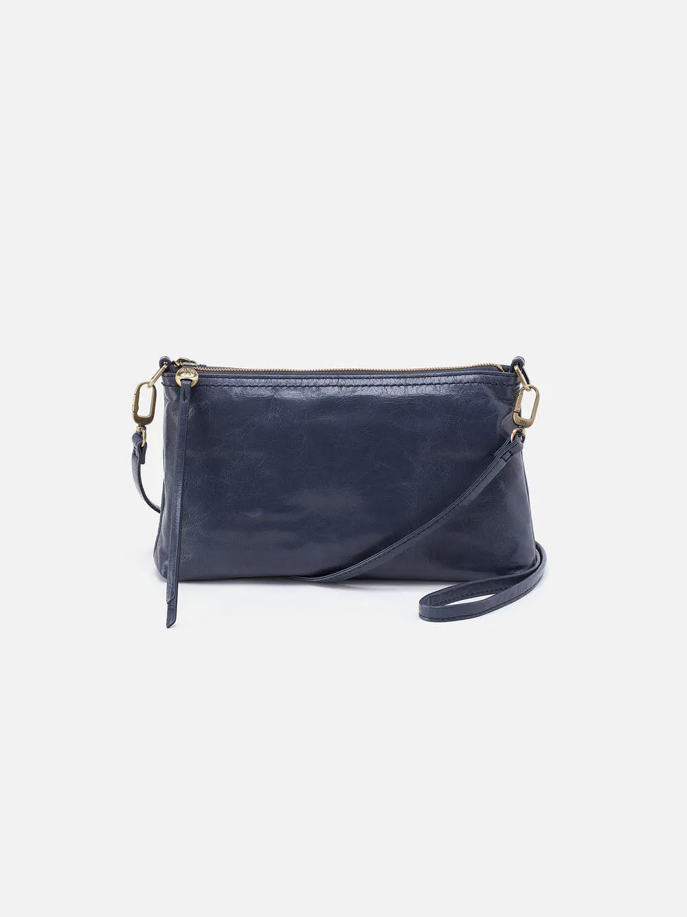 HOBO Darcy Crossbody: Polished Leather