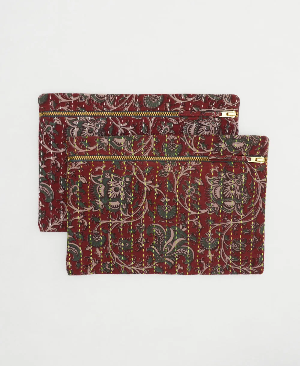 Kantha Pouch - No. 240712