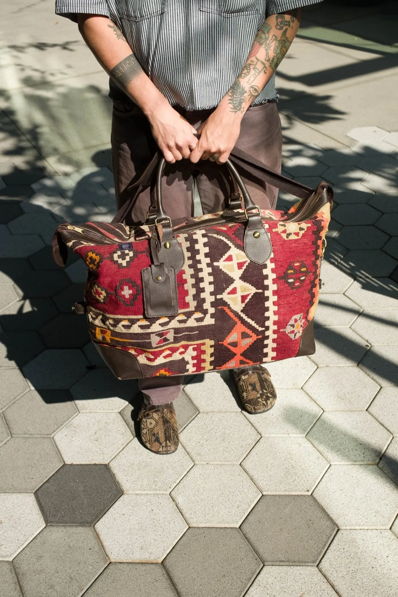 Kilim Weekender Bag