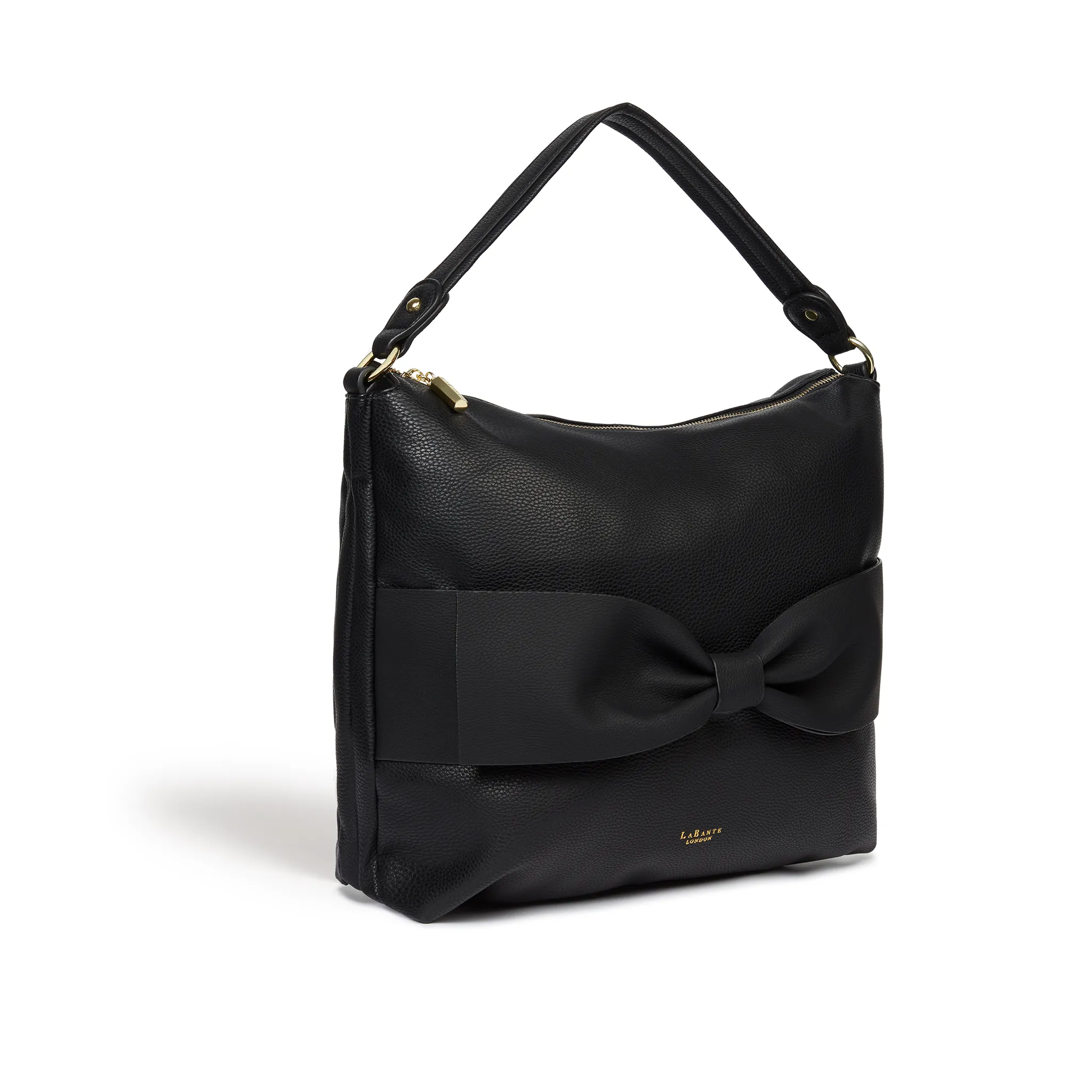 LaBante London - Abelia Black Vegan Hobo Bag