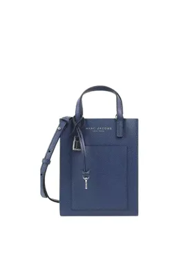 Marc Jacobs Micro Mini Grind Tote Crossbody bag In Azure Blue H001L03FA22