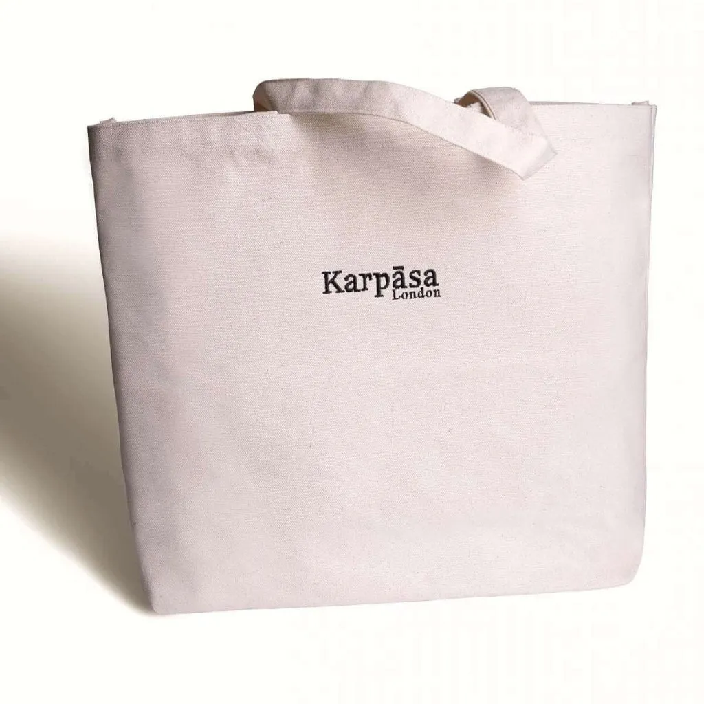 Organic Cotton Shopping Bags - Karpasa London