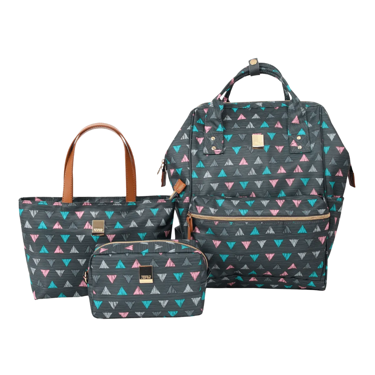 Posy 3Pc Casual Bag (Backpack, Tote & Pouch) - Final Sale