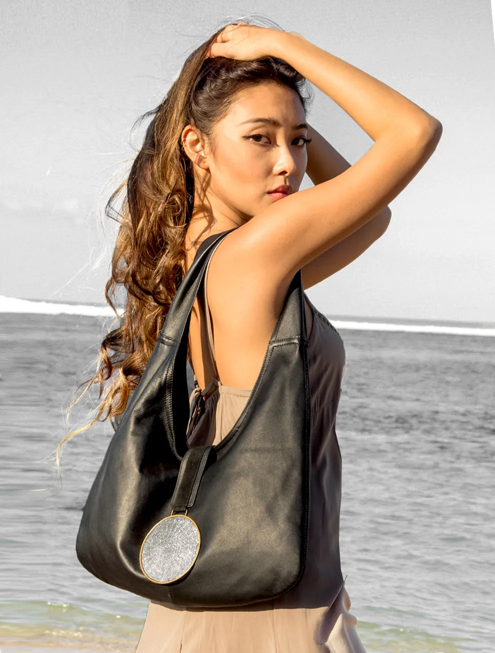 Sumba Medallion Hobo