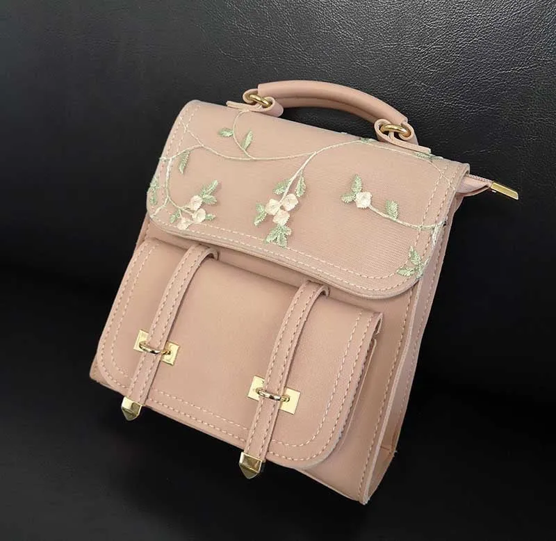 Women's Mini Floral Purse Backpack